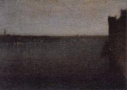 James Mcneill Whistler Nocturne in Grau und Gold, Westminster Bridge oil on canvas